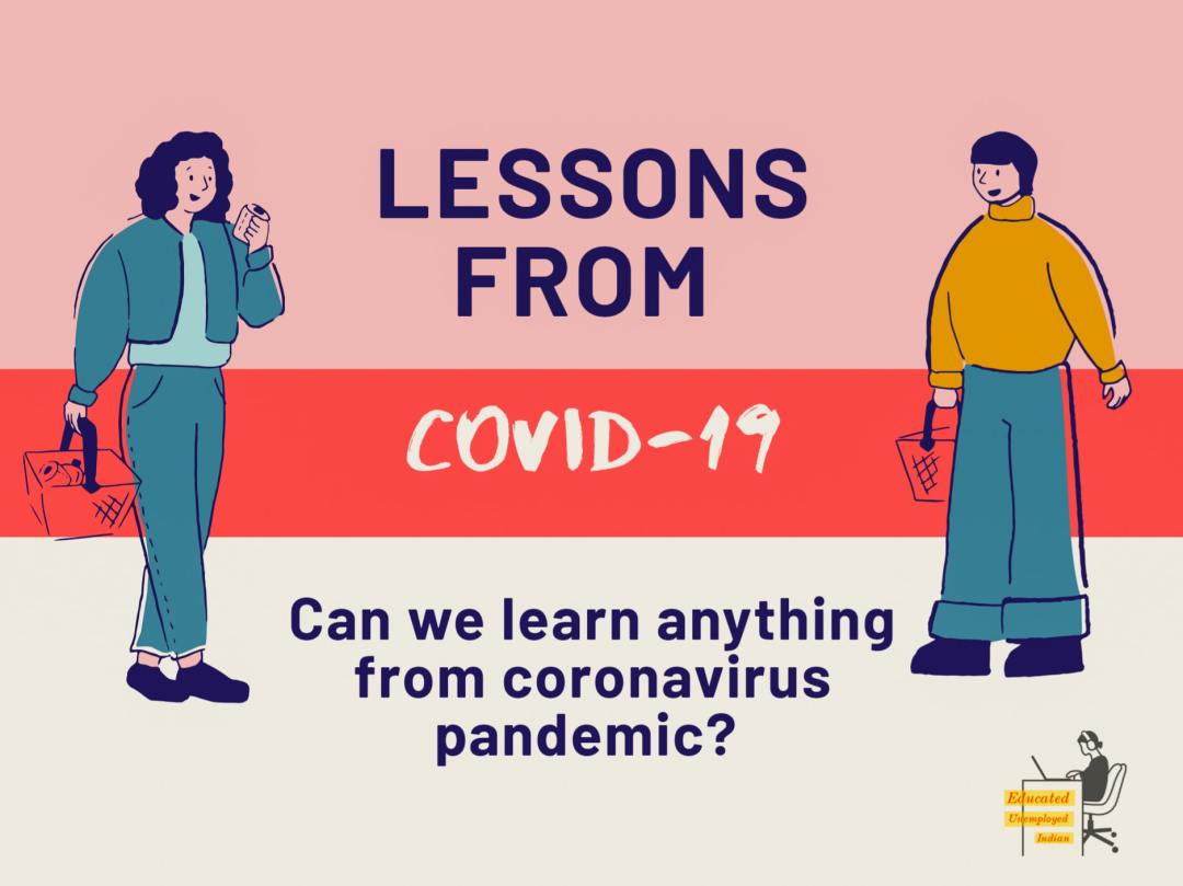 lessons from from coronavirus pandemic